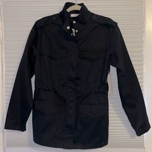 Black utility jacket